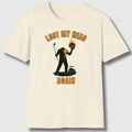 Lost My Head, Again - Adult Golf T-Shirt in Natural