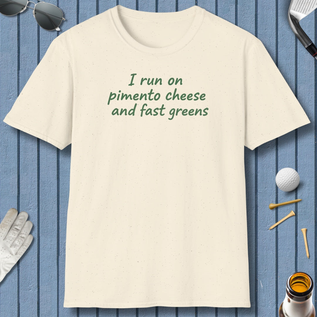 Pimento and Greens - Adult Golf T-Shirt in Natural