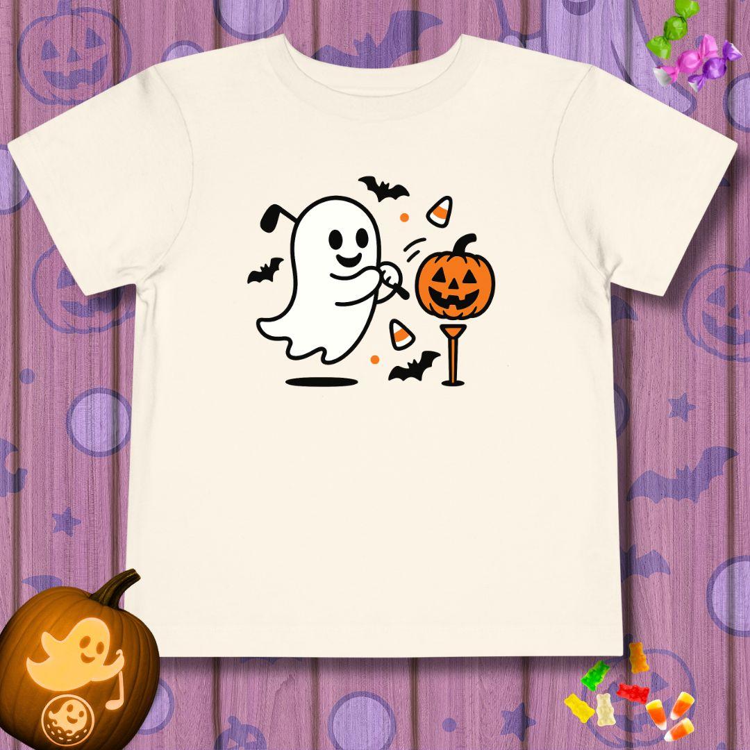 Ghost Tee Off - Toddler Halloween T-Shirt