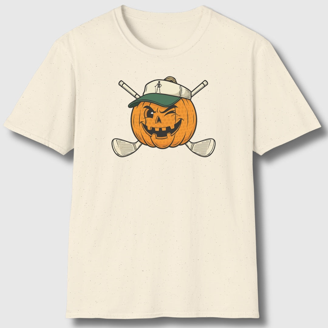 Golf or Gourd - Adult Golf T-Shirt in Natural
