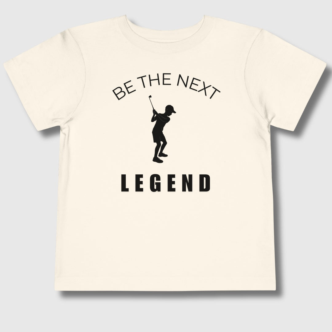 BE THE NEXT LEGEND (Boys) - Toddler Golf T-Shirt in Natural