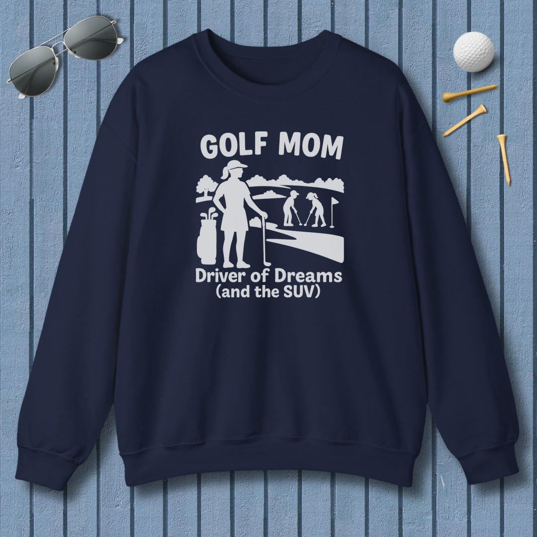 Golf Mom - Adult Golf Sweatshirt in Navy