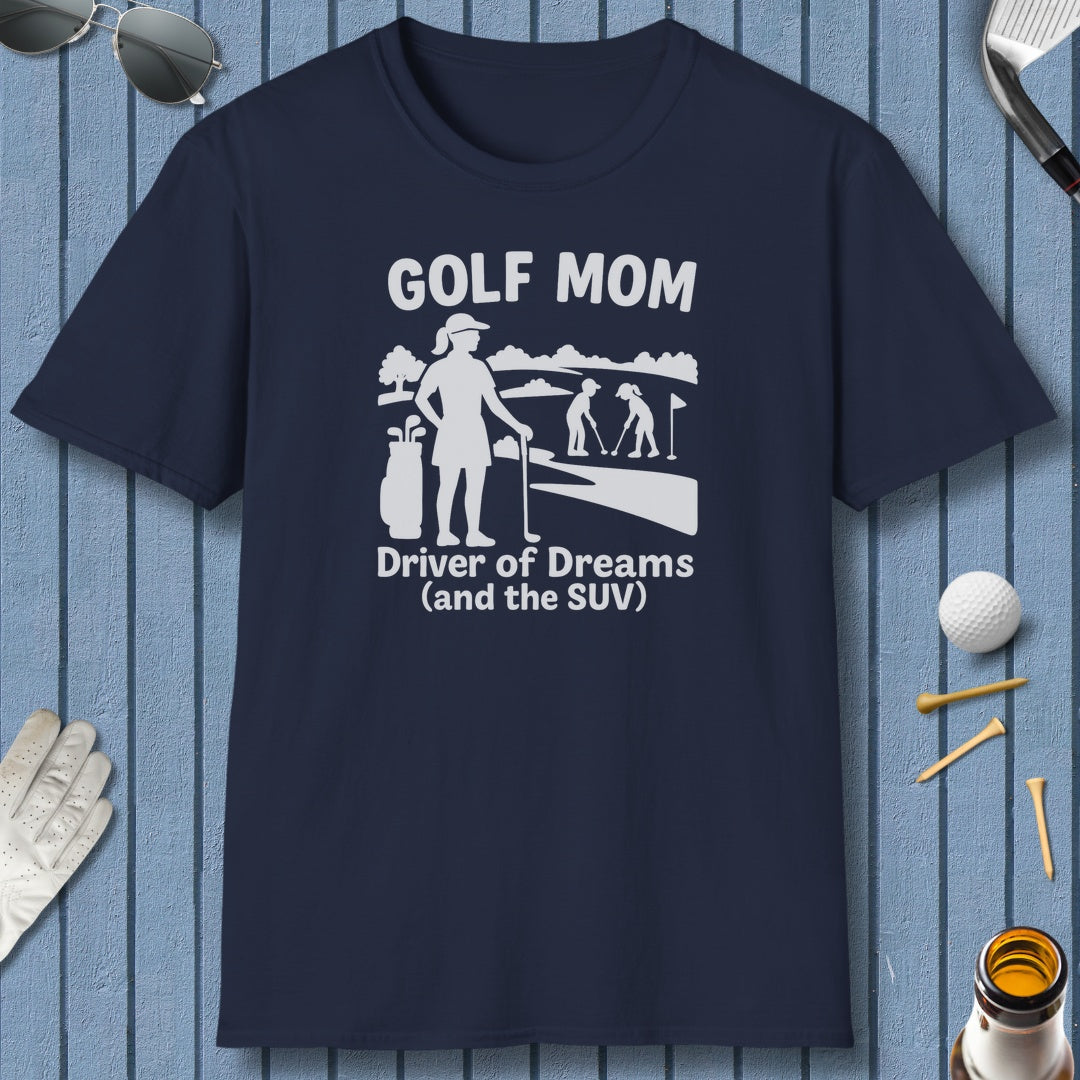 Golf Mom - Adult Golf T-Shirt in Navy
