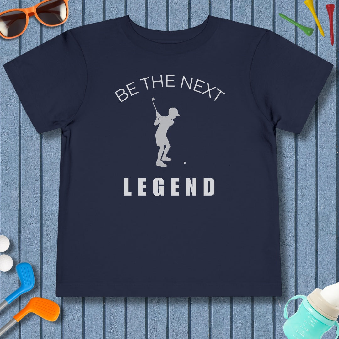 BE THE NEXT LEGEND (Boys) - Toddler Golf T-Shirt in Navy