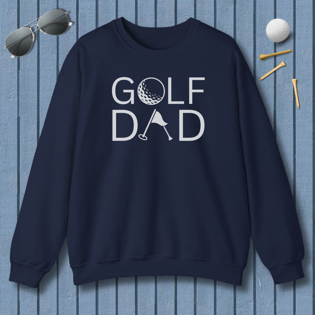 Golf Dad - Adult Golf Sweatshirt in Navy