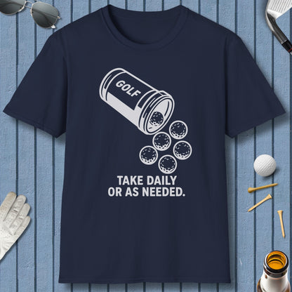Golf Prescription - Adult Golf T-Shirt in Navy