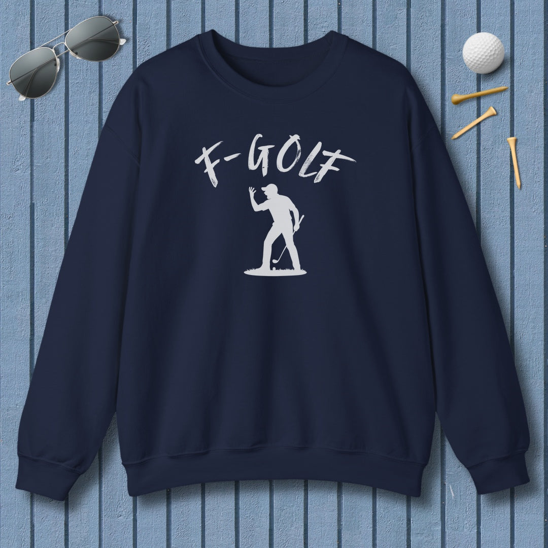 F-Golf (Male) - Adult Golf Sweatshirt in Navy