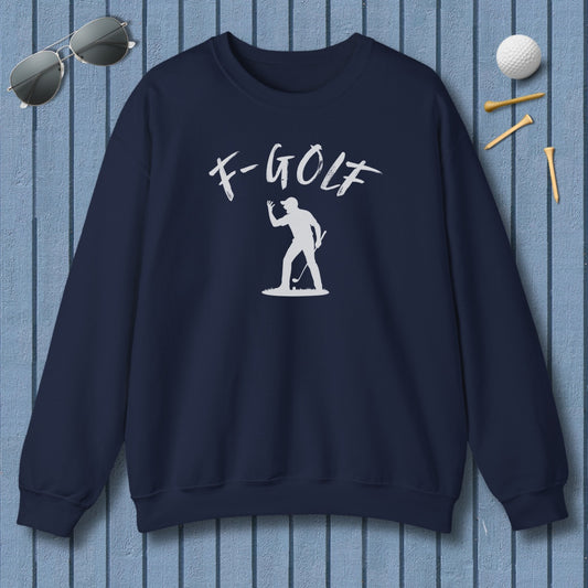 F-Golf (Male) - Adult Golf Sweatshirt in Navy