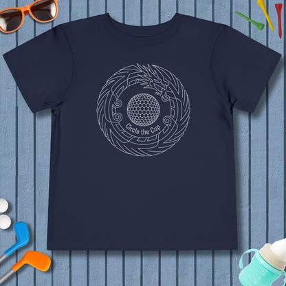 Circle the Cup - Toddler Golf T-Shirt in Navy