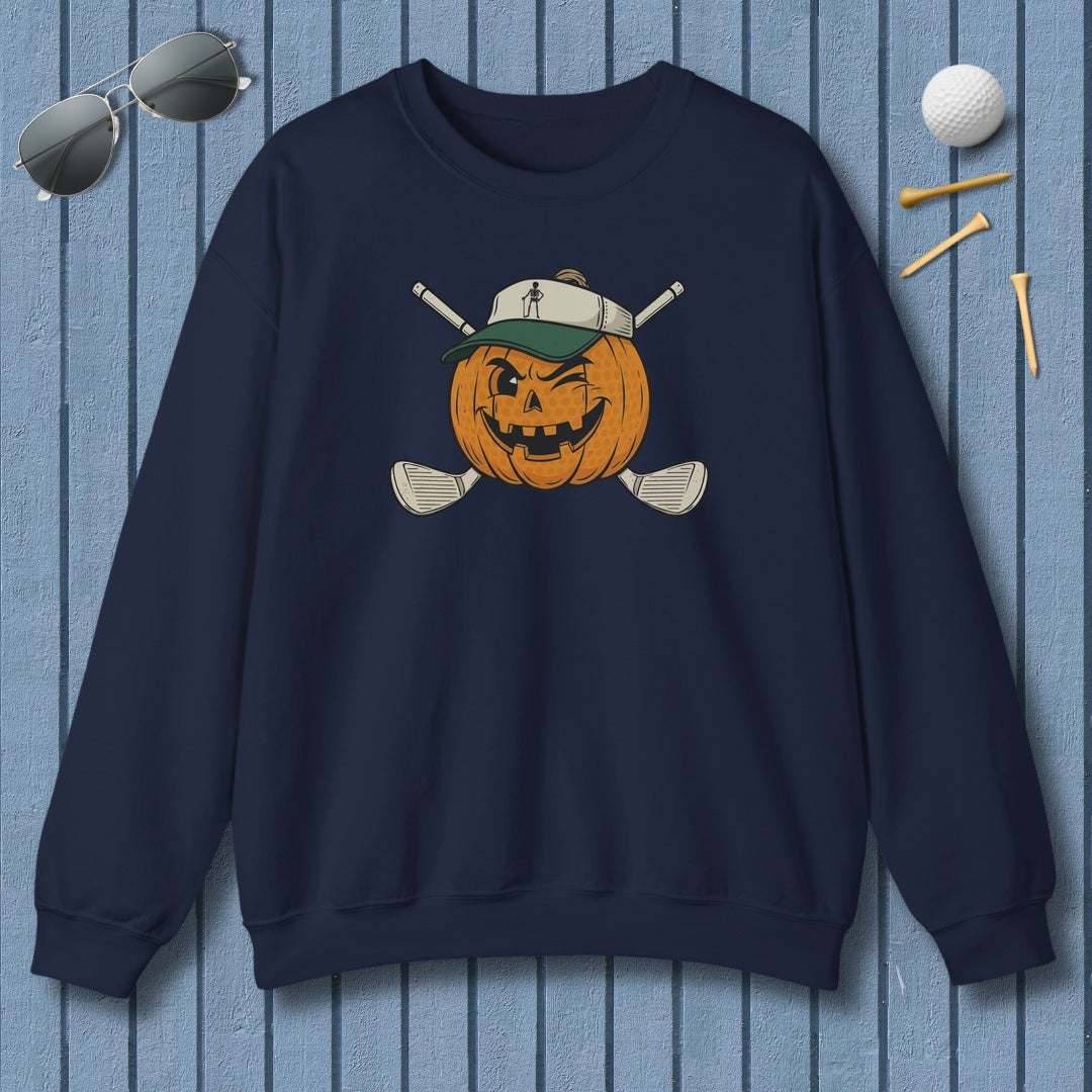 Golf or Gourd - Adult Golf Sweatshirt in Navy
