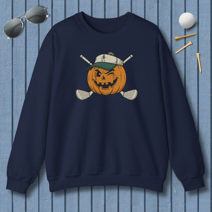 Golf or Gourd - Adult Golf Sweatshirt in Navy