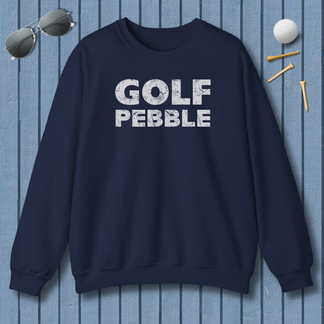 Golf Pebble - Adult Golf Sweatshirt in Navy