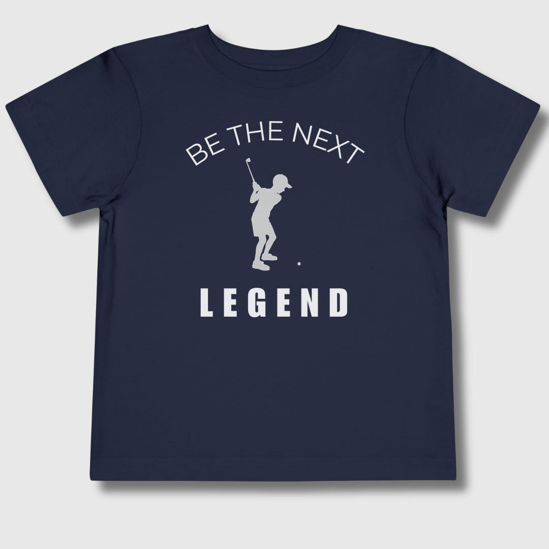 BE THE NEXT LEGEND (Boys) - Toddler Golf T-Shirt in Navy
