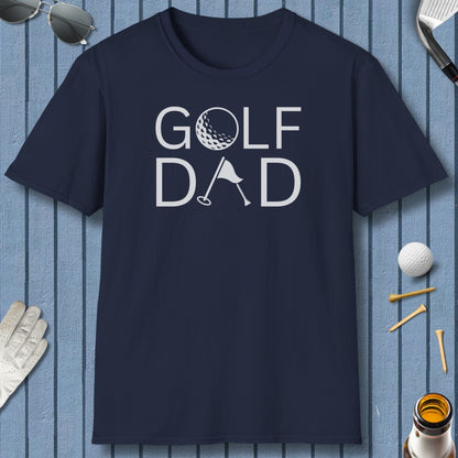 Golf Dad - Adult Golf T-Shirt in Navy