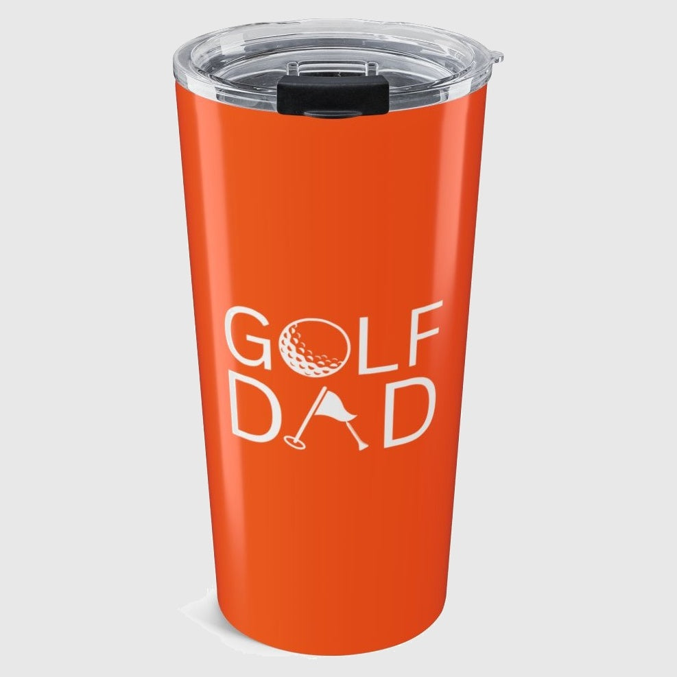 Golf Dad - 20oz Tumbler in Orange