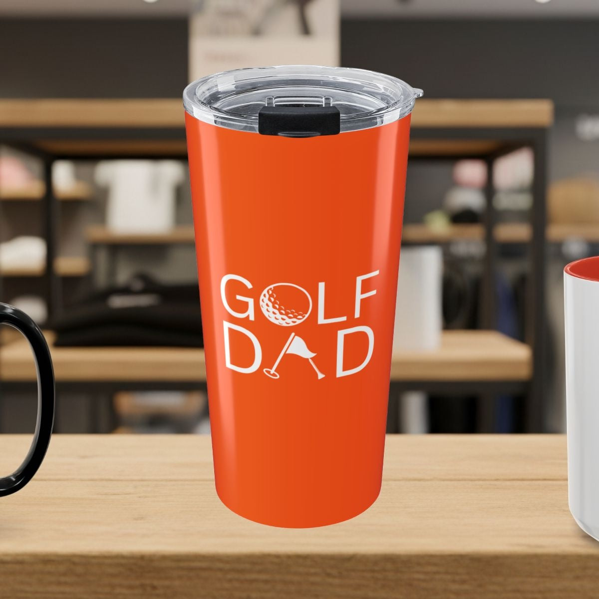 Golf Dad - 20oz Tumbler in Orange