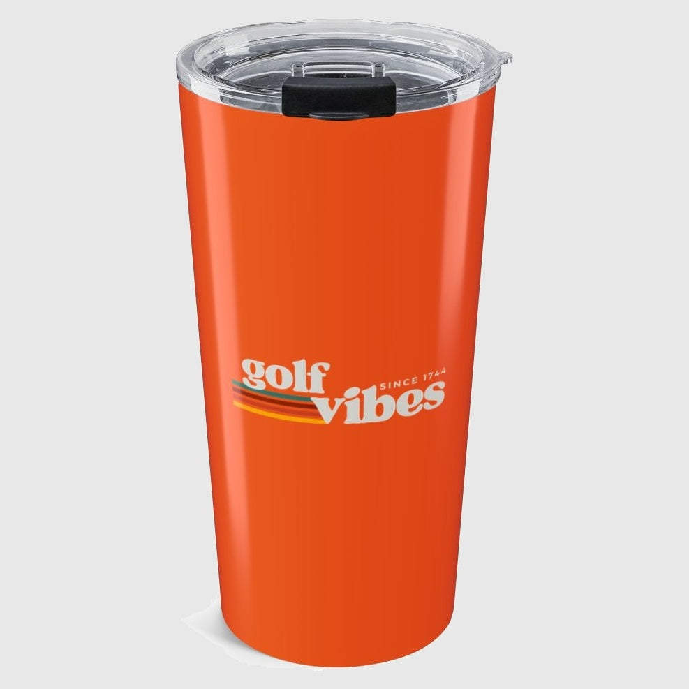 Golf Vibes - 20oz Tumbler in Orange