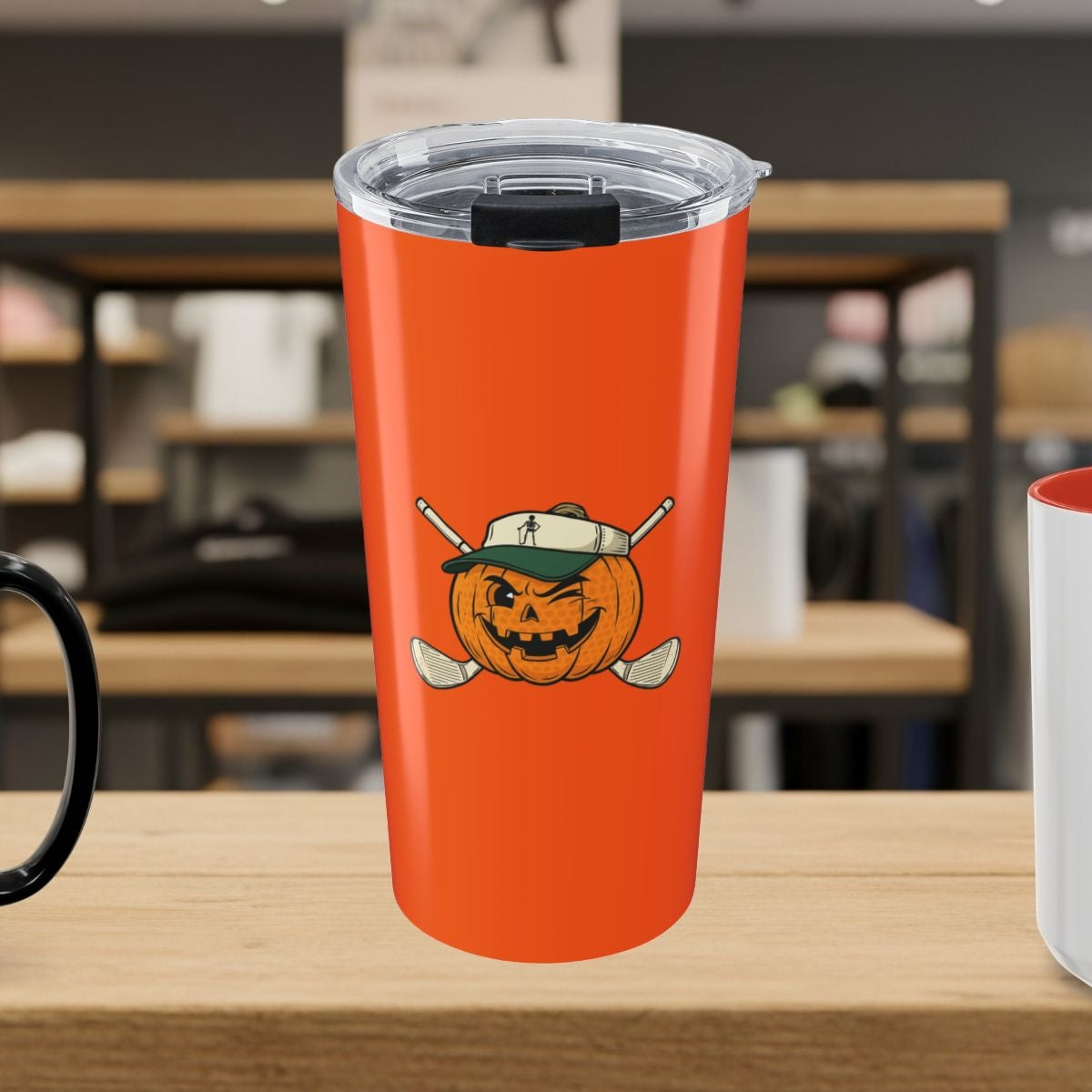 Golf or Gourd - 20oz Tumbler in Orange