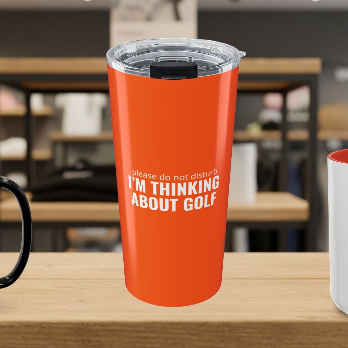 Do Not Disturb - 20oz Tumbler in Orange