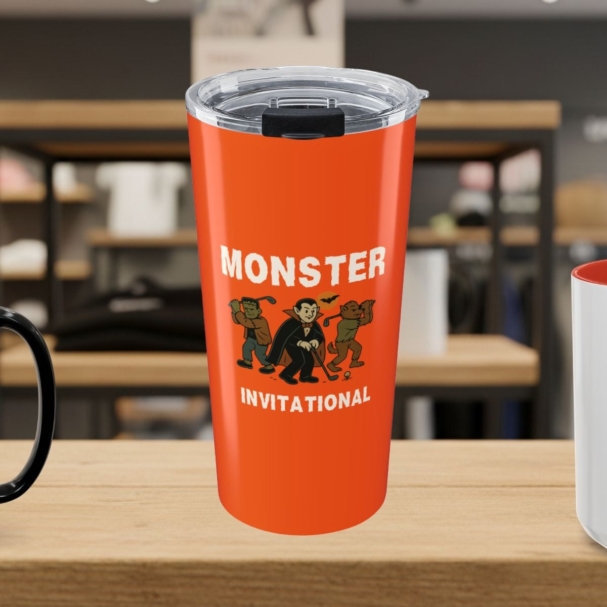 Monster Invitational - 20oz Tumbler in Orange