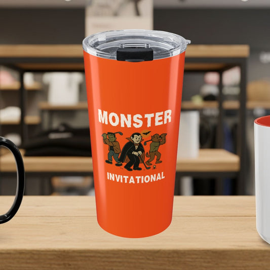 Monster Invitational - 20oz Tumbler in Orange
