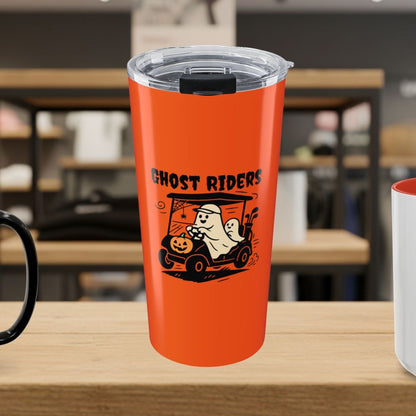 Ghost Riders - 20oz Tumbler in Orange
