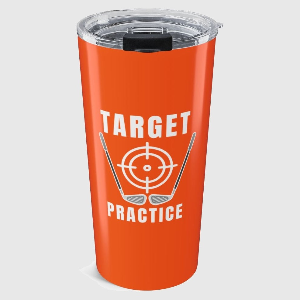 Target Practice - 20oz Tumbler in Orange