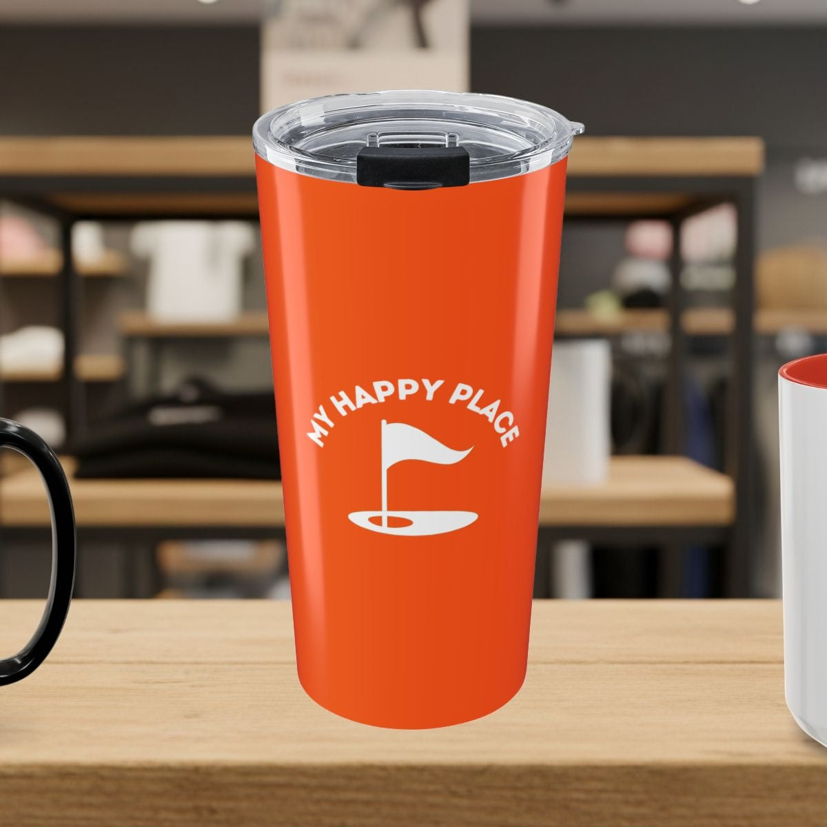 My Happy Place - 20oz Tumbler in Orange