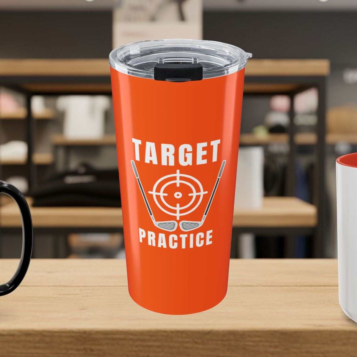 Target Practice - 20oz Tumbler in Orange