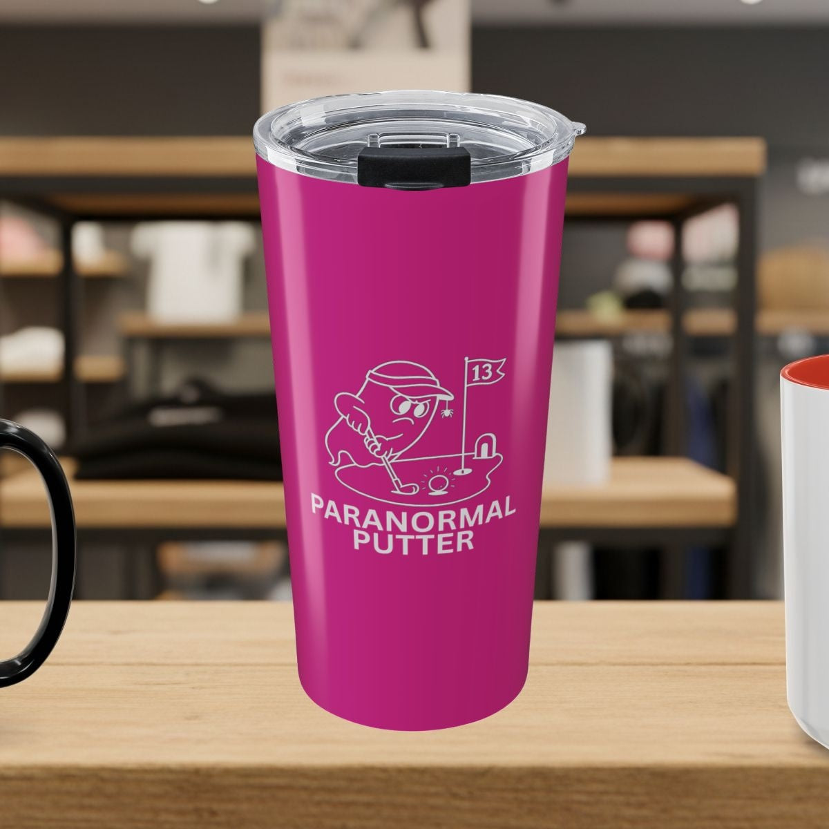 Paranormal Putter - 20oz Tumbler in Pink