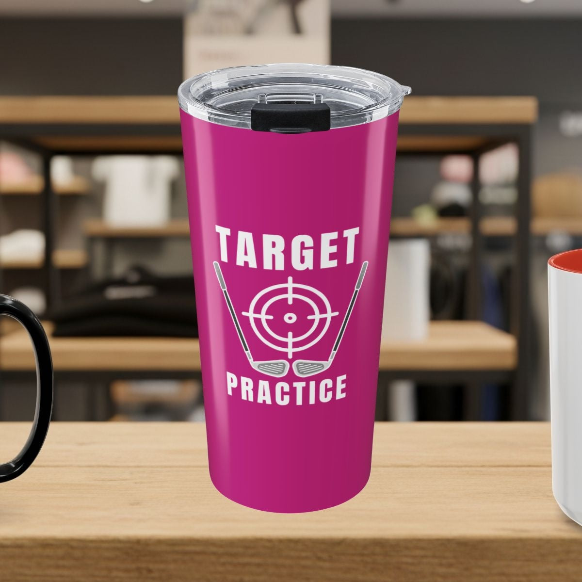 Target Practice - 20oz Tumbler in Pink