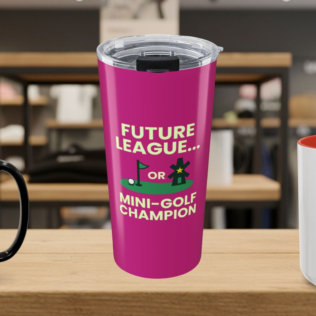 Future League or Mini-Golf Champion - 20oz Tumbler in Pink