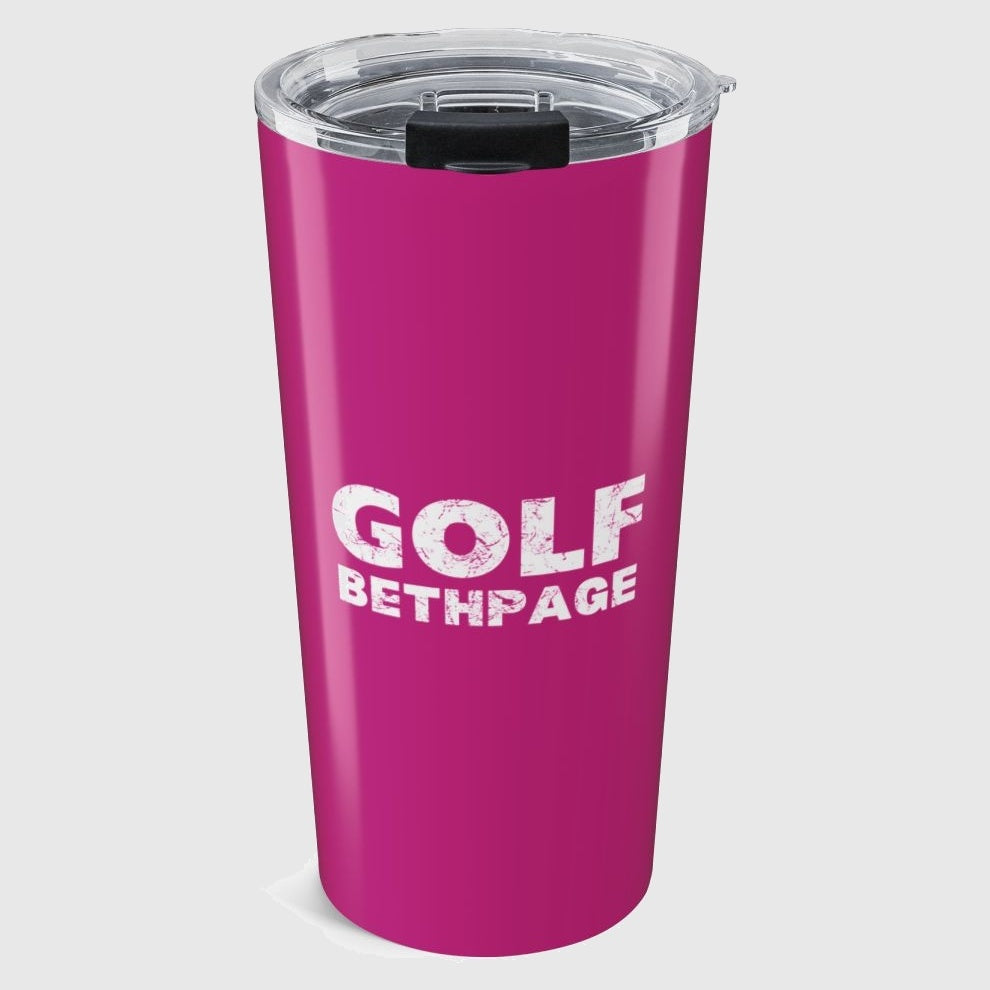 Golf Bethpage - 20oz Tumbler in Pink