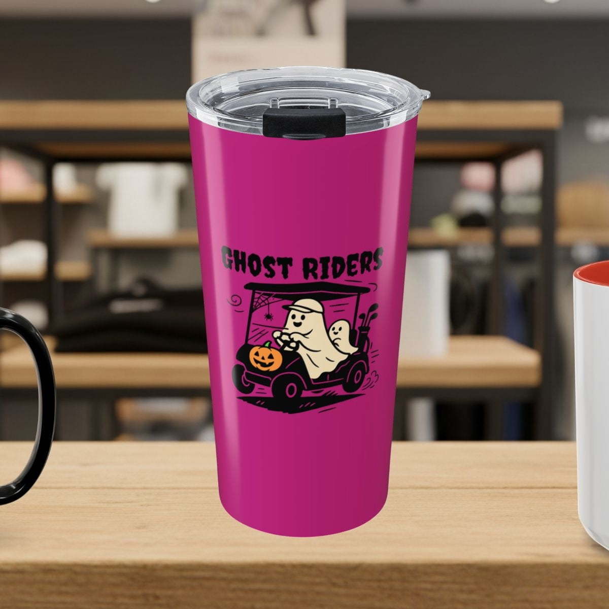 Ghost Riders - 20oz Tumbler in Pink
