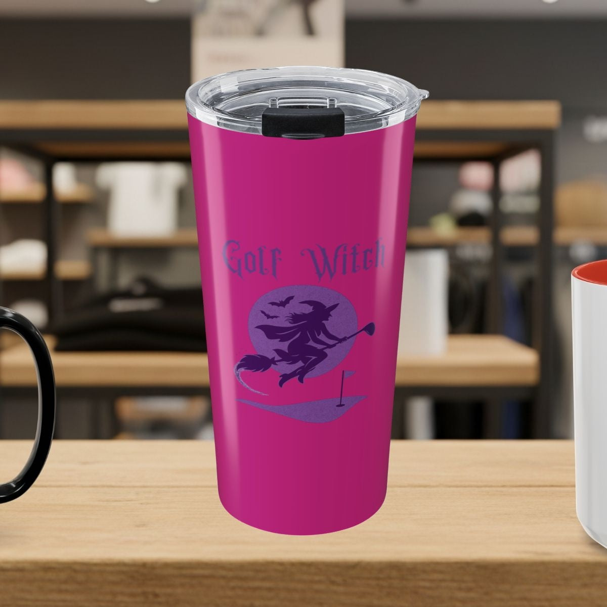 Golf Witch - 20oz Tumbler in Pink