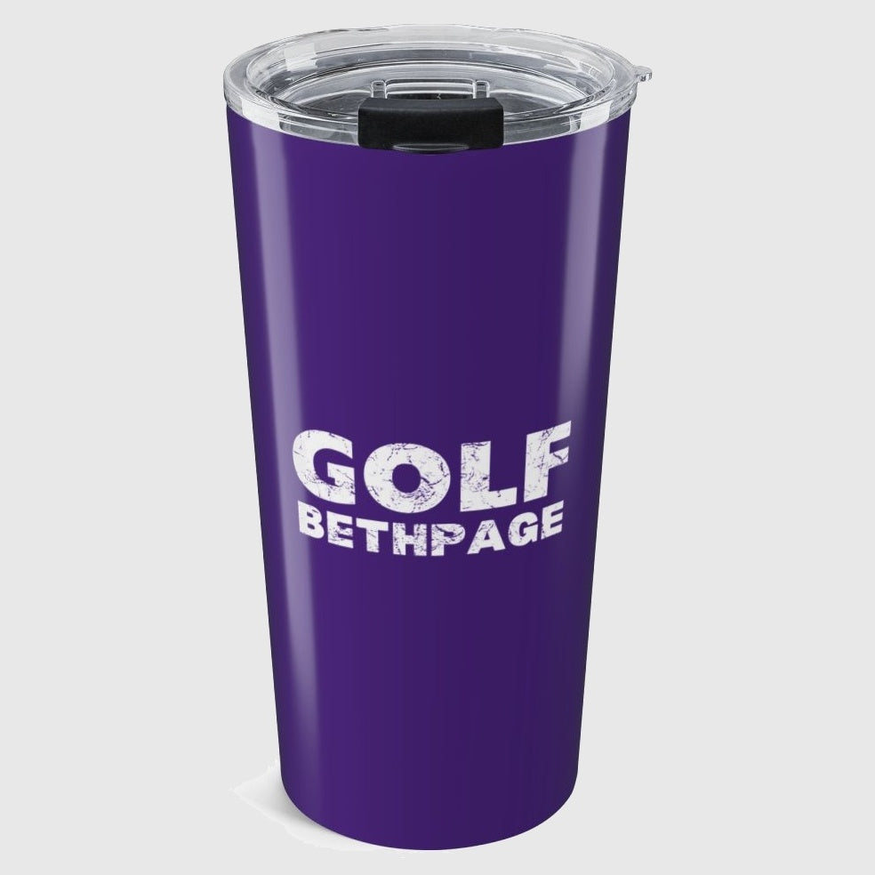 Golf Bethpage - 20oz Tumbler in Purple