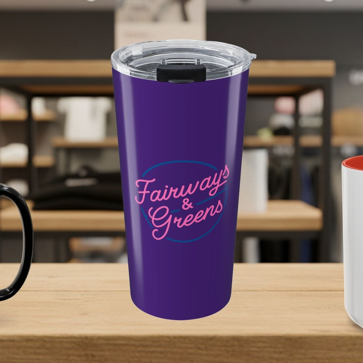 Fairways & Greens - 20oz Tumbler in Purple