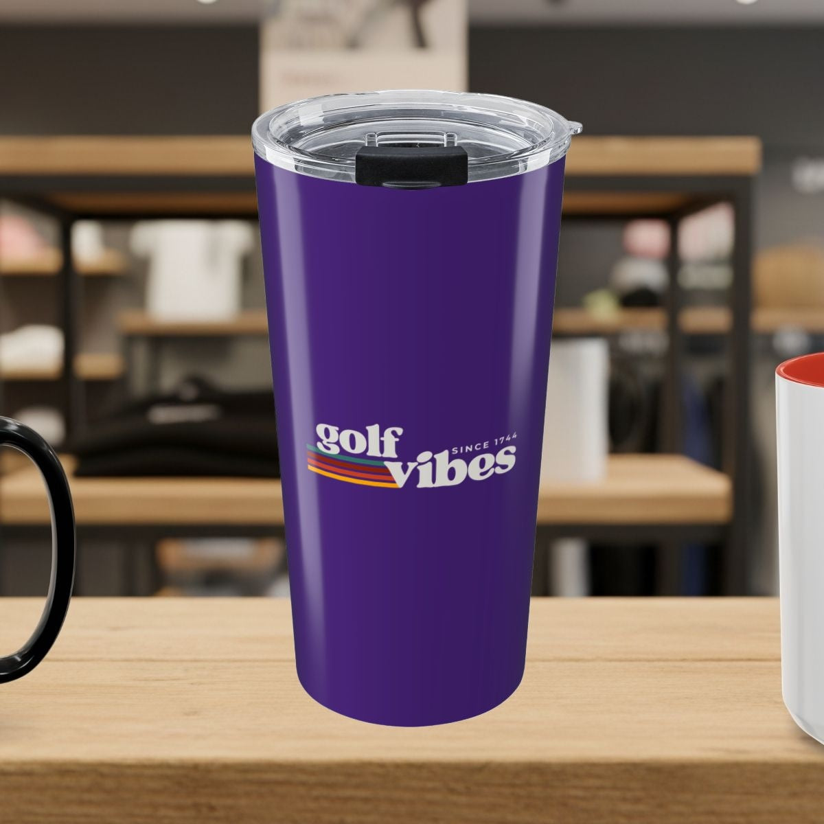 Golf Vibes - 20oz Tumbler in Purple
