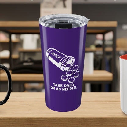 Golf Prescription - 20oz Tumbler in Purple