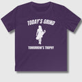 Today's Grind - Tomorrow's Trophy (female) - Youth Golf T-Shirt in Purple