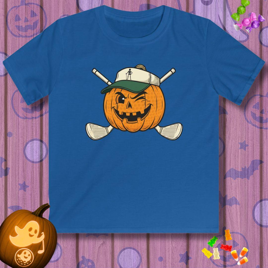Golf or Gourd - Youth Halloween Golf T-Shirt