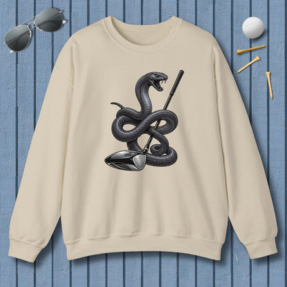 Strike Position - Mamba - Adult Golf Sweatshirt in Sand