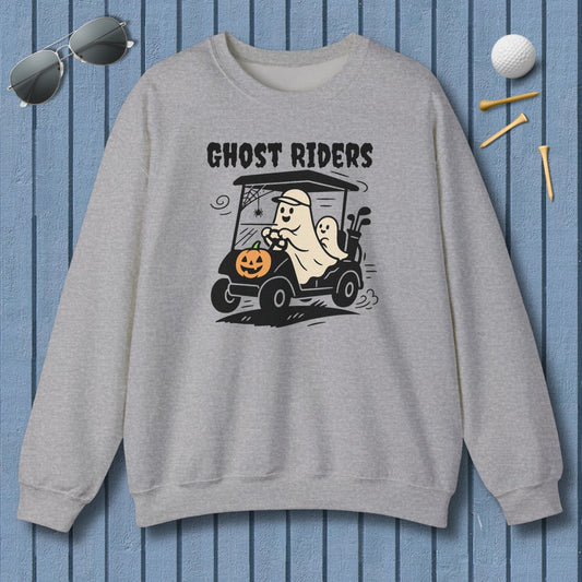 Ghost Riders - Adult Golf Sweatshirt in Sport Grey