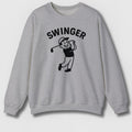 Swinger - Adult Golf Sweatshirt in Sport Grey