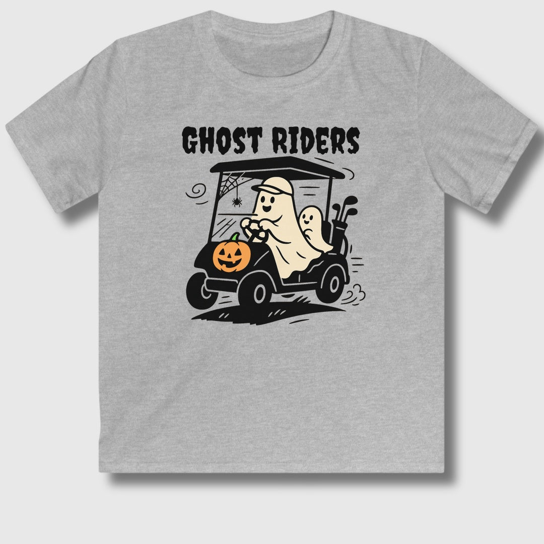 Ghost Riders - Youth Golf T-Shirt in Sport Grey