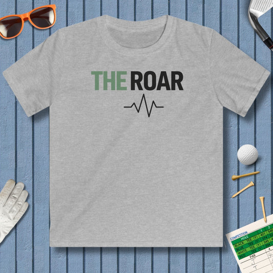 THE ROAR - Youth Golf T-Shirt in Sport Grey