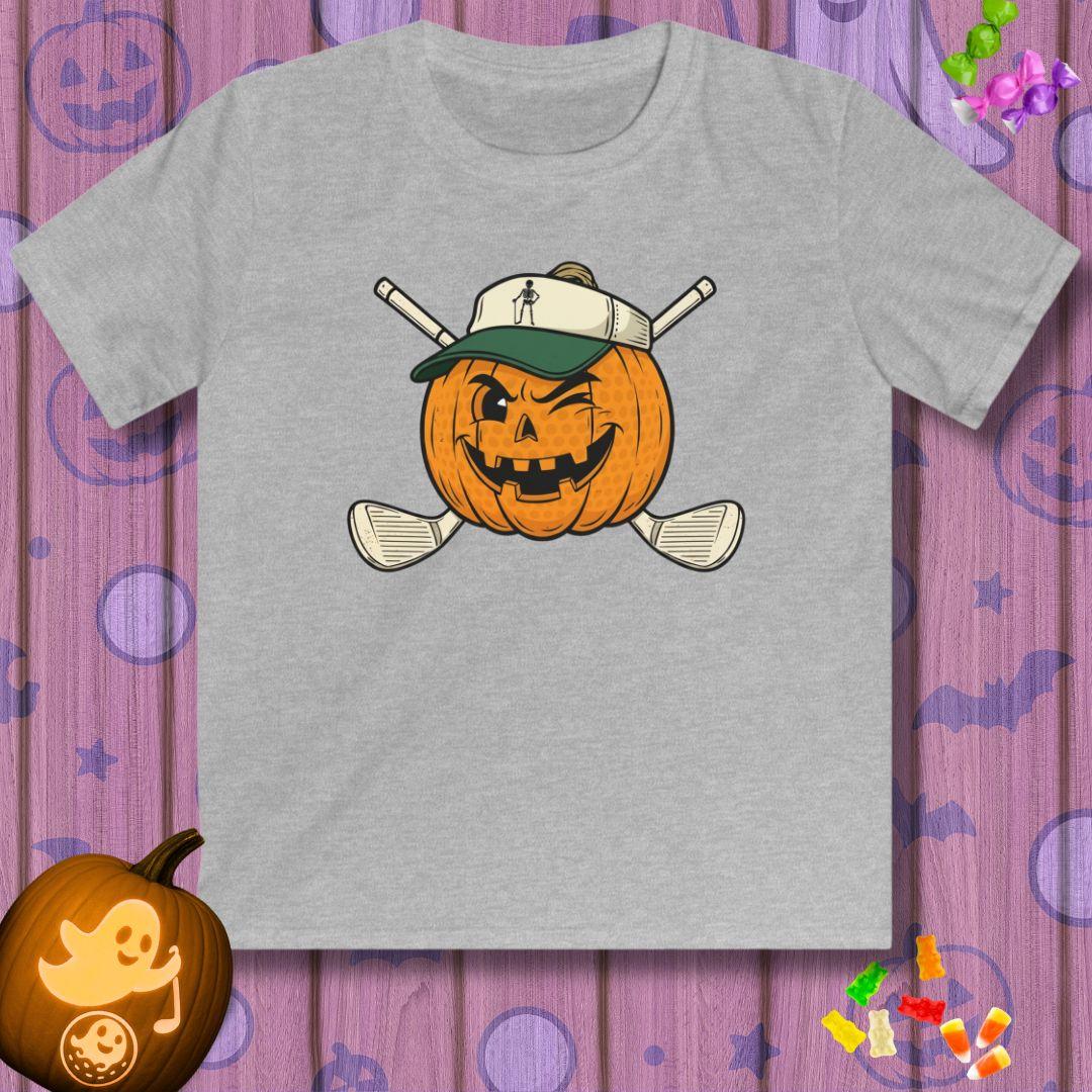 Golf or Gourd - Youth Halloween Golf T-Shirt