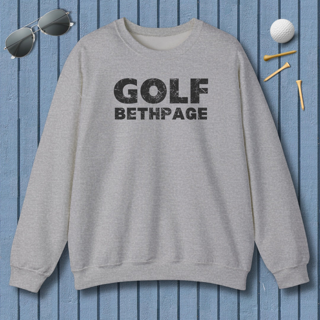 Golf Bethpage - Adult Golf Sweatshirt in Sport Grey