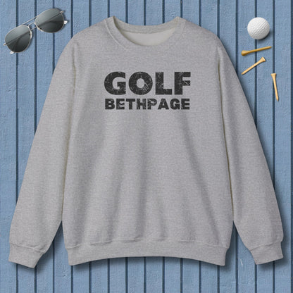 Golf Bethpage - Adult Golf Sweatshirt in Sport Grey