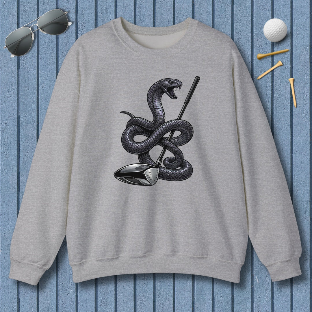 Strike Position - Mamba - Adult Golf Sweatshirt in Sport Grey